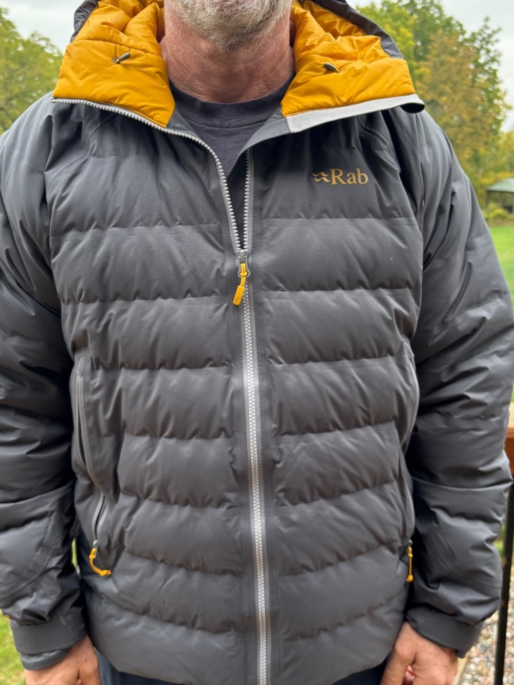 Rab Valliance waterproof down jacket